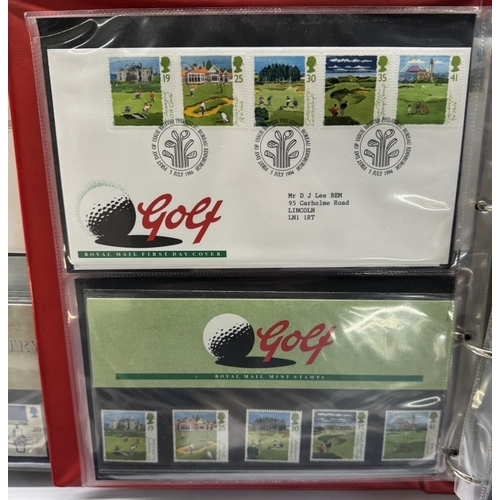 1141 - 4 Albums of Royal Mail presentation packs plus associated First Day covers (Approximately 80 present... 