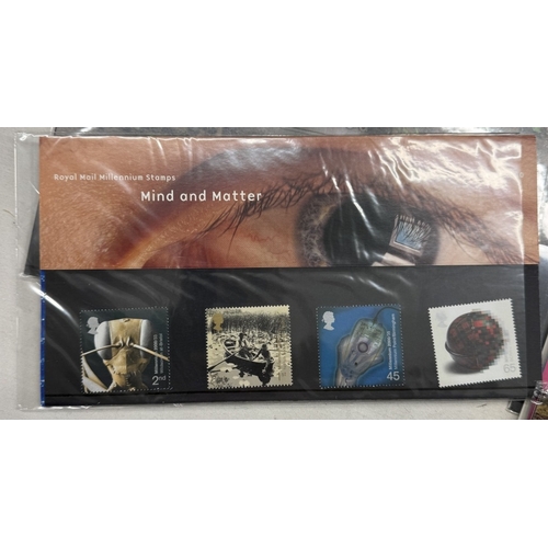 1142 - Approximately 45 Royal Mail presentation packs & many associated first day covers