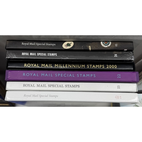 1143 - A collection of 26 Royal Mail Special stamp books no 6 to 31 1989 - 2014. All with stamps, 6 still s... 