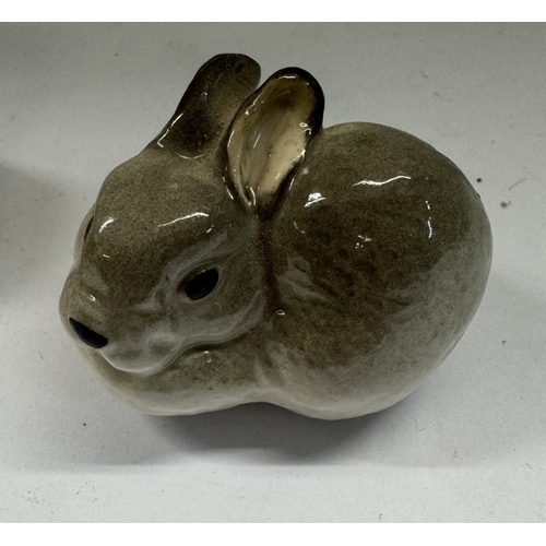 1155 - 3 Russian rabbit figures