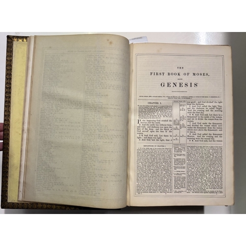 1316 - A Large Rev Matthew Henry Family Devotional Bible