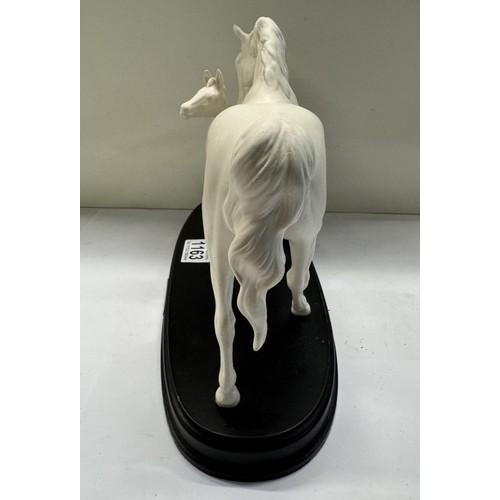 1163 - A Royal Doulton horse & foal. Spirit Of Affection