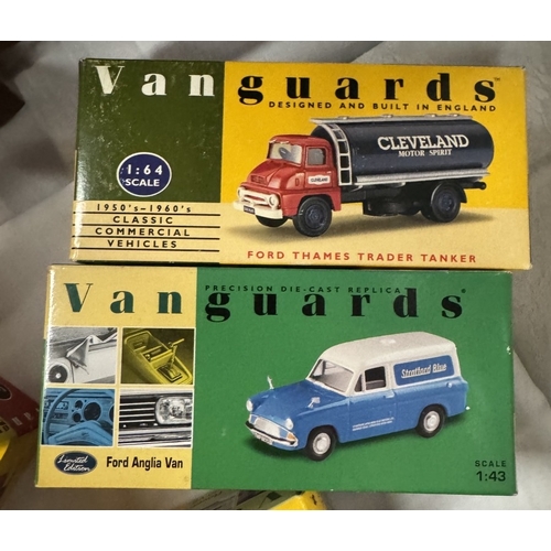 204 - 11 boxed Vanguards diecast vehicles