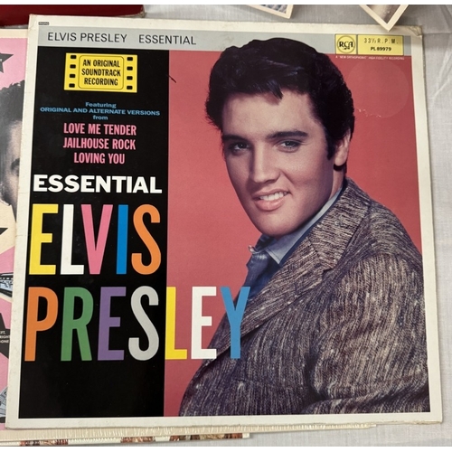 221 - An interesting lot of Elvis albums including Blackstar, Essential Vol 1 & 2