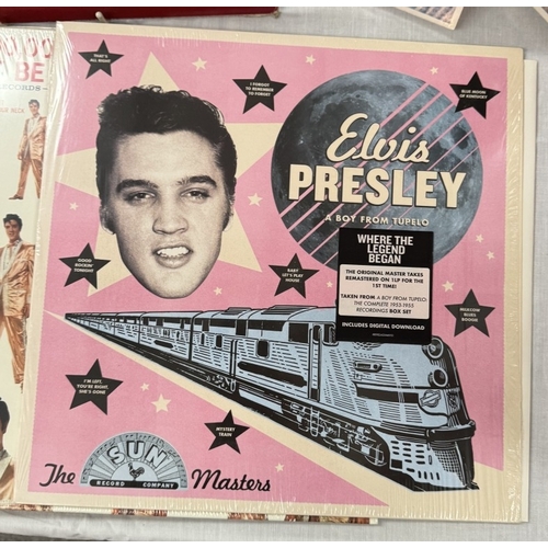 221 - An interesting lot of Elvis albums including Blackstar, Essential Vol 1 & 2