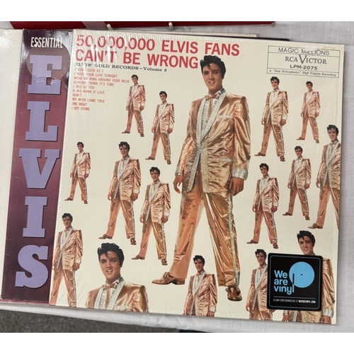 221 - An interesting lot of Elvis albums including Blackstar, Essential Vol 1 & 2