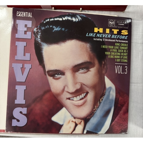 221 - An interesting lot of Elvis albums including Blackstar, Essential Vol 1 & 2