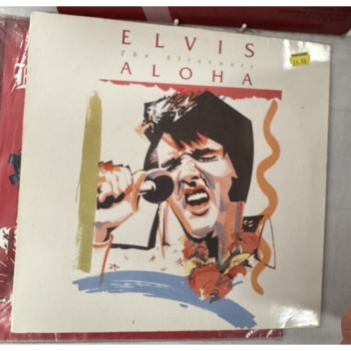 221 - An interesting lot of Elvis albums including Blackstar, Essential Vol 1 & 2