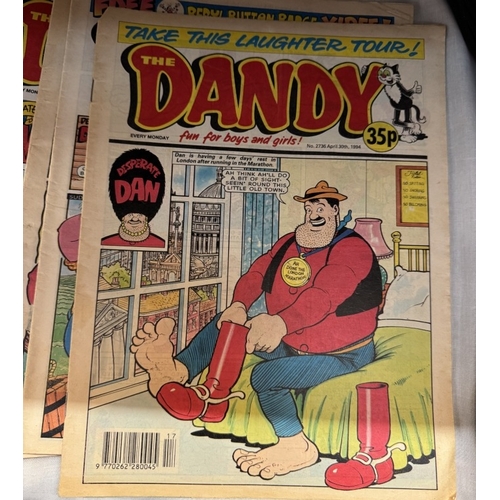 236 - A quantity of Beano & Dandy comics 1990 onwards, etc