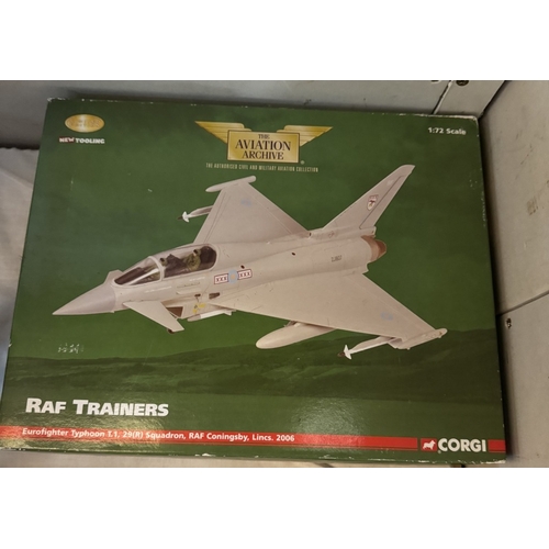 251 - 6 boxed modern military jet models by Hobbymaster & Corgi Aviation Archive & 1 unboxed Corgi Tornado... 