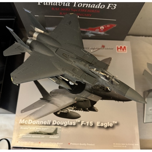 251 - 6 boxed modern military jet models by Hobbymaster & Corgi Aviation Archive & 1 unboxed Corgi Tornado... 