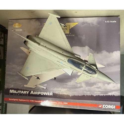 251 - 6 boxed modern military jet models by Hobbymaster & Corgi Aviation Archive & 1 unboxed Corgi Tornado... 