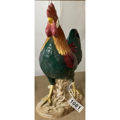 1081 - A Beswick Leghorn cockerel.