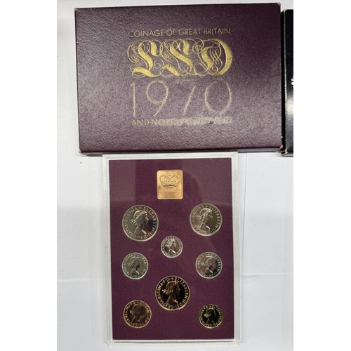 1169 - A quantity of costume jewellery & 2 proof coin sets etc