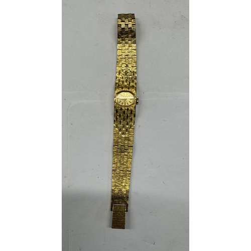 1176 - 8 watches including 7 ladies (6 of which are gold coloured & a Fondini watch