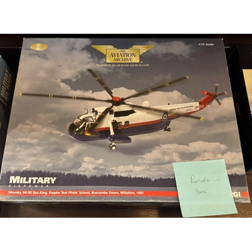 261 - 5 Boxed & 1 unboxed mainly Air-Sea rescue helicopters (Mainly Corgi Aviation Archive) AA37601, AA391... 