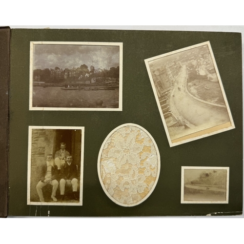 1185 - A rare and interesting late Victorian century photo album believed to be Queen Victoria family relat... 