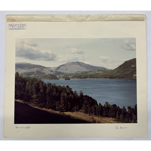 1192 - Groover, Jan - 4 photos by Jan Groover signed 1943 - Clouds on the Hill, Derwent Water and Timble & ... 