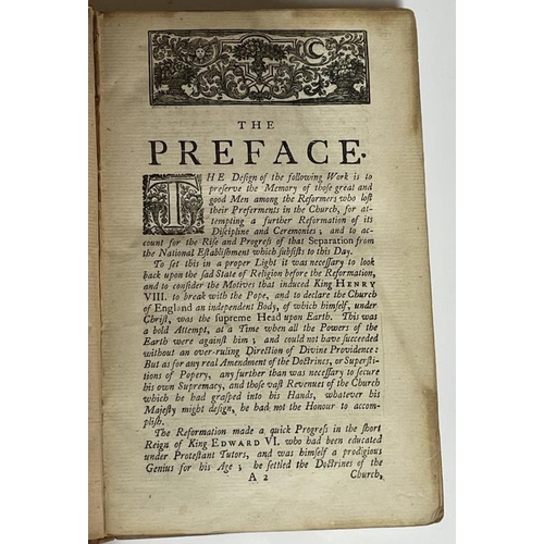 1201 - Neal, Daniel, The History of the Puritans or Protestant Non-Conformists. 1732-36. 3 vols, 2nd Ed, Fi... 