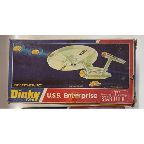 277 - A boxed Dinky Star Trek 358 USS Enterprise & 357 Klingon Battlecruiser