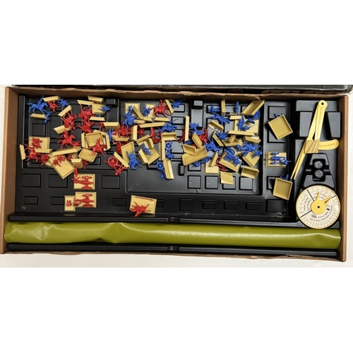 292 - An early 1930's copy of Buccaneer board game (Waddington's) & an Airfix Waterloo game