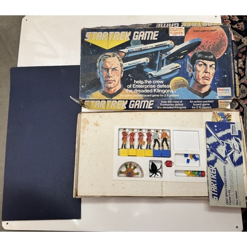 298 - A selection of Star Trek board games etc. including micropose Klingon Honor guard & special edition ... 