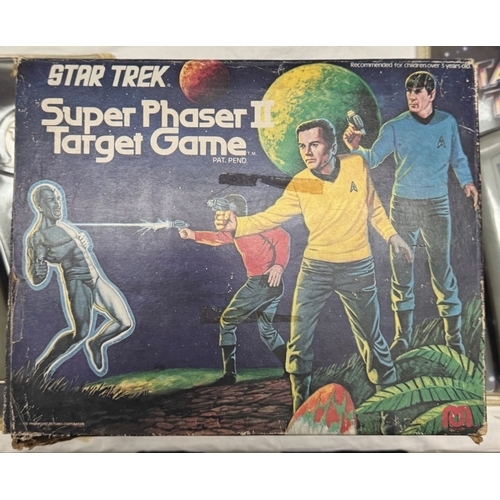 300 - A Star Trek Super Phaser II target game, 2 Konami 25th Anniversary talking electronic games