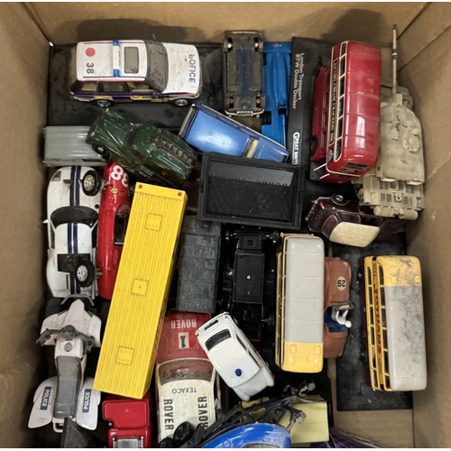 319 - A box of die cast cars