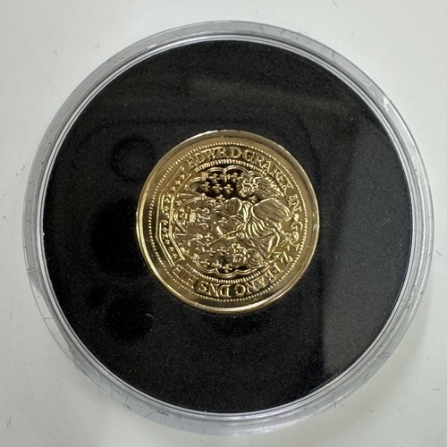 1195 - 4 9ct Gold Coins Hallmarked .375 Historic coins of Great Britain including Coenwulf coin 3.2g, Doubl... 