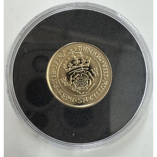 1195 - 4 9ct Gold Coins Hallmarked .375 Historic coins of Great Britain including Coenwulf coin 3.2g, Doubl... 