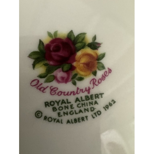 1413 - A 74 piece Royal Albert Old Country Rose dinner service, all first & undamaged COLLECT ONLY