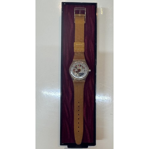 1199 - 5 Boxed Swatch wristwatches