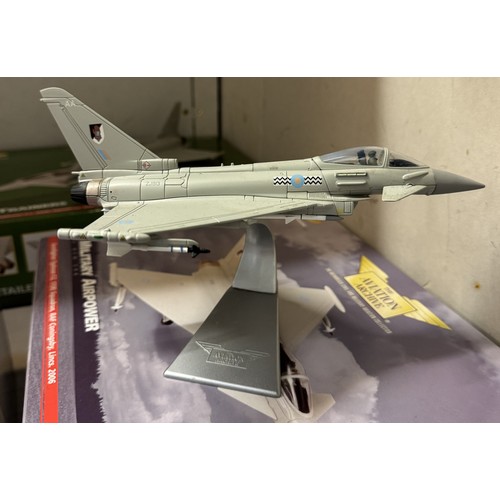 251 - 6 boxed modern military jet models by Hobbymaster & Corgi Aviation Archive & 1 unboxed Corgi Tornado... 