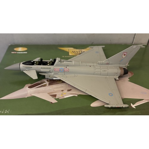 251 - 6 boxed modern military jet models by Hobbymaster & Corgi Aviation Archive & 1 unboxed Corgi Tornado... 