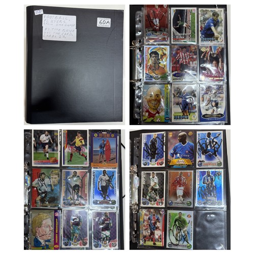 60A - An album of 26 signed football trading cards including Van Basten, David Platt, Glenn Hoddle, Mark H... 