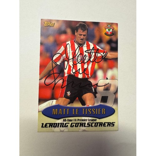 60A - An album of 26 signed football trading cards including Van Basten, David Platt, Glenn Hoddle, Mark H... 