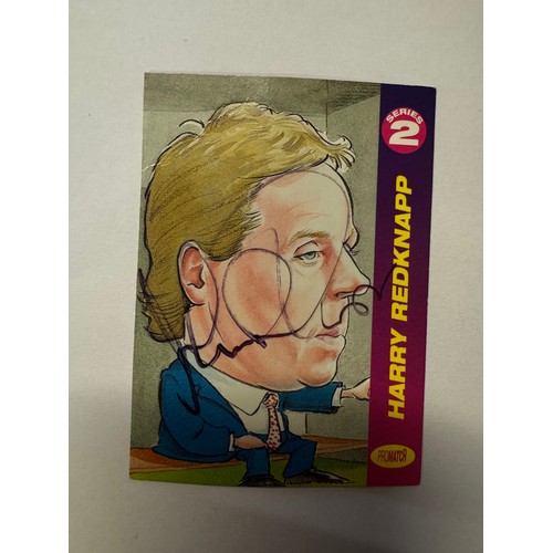 60A - An album of 26 signed football trading cards including Van Basten, David Platt, Glenn Hoddle, Mark H... 