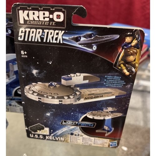 333 - A selection of boxed Star Trek & Star Wars toys including Hot Wheels & Kre-O