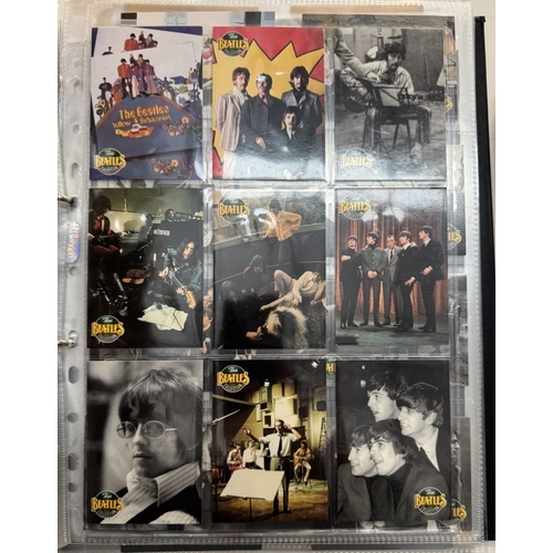 353 - 2 albums of trading cards including Batman, The Beatles, The Monkees & Man from Uncles etc.