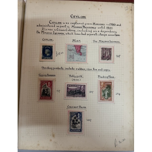 1200C - 3 albums of stamps including Victoria, George IV Coronation album of mint stamps etc.