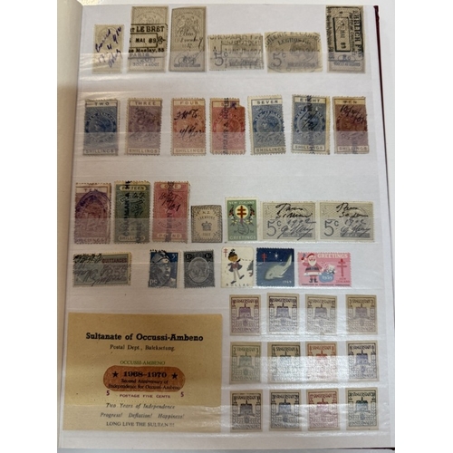 1200C - 3 albums of stamps including Victoria, George IV Coronation album of mint stamps etc.