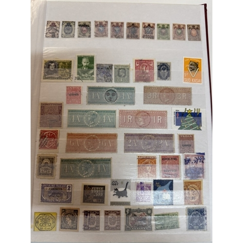 1200C - 3 albums of stamps including Victoria, George IV Coronation album of mint stamps etc.