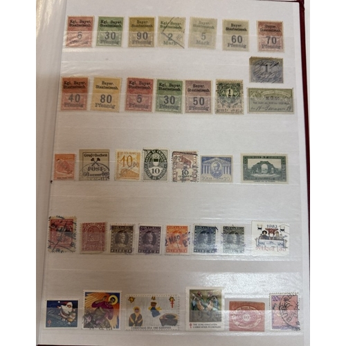 1200C - 3 albums of stamps including Victoria, George IV Coronation album of mint stamps etc.