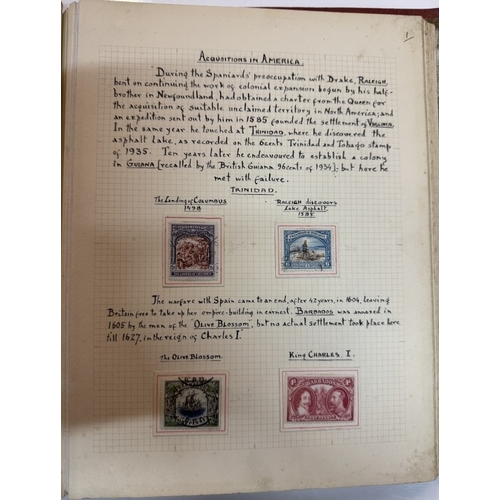 1200C - 3 albums of stamps including Victoria, George IV Coronation album of mint stamps etc.