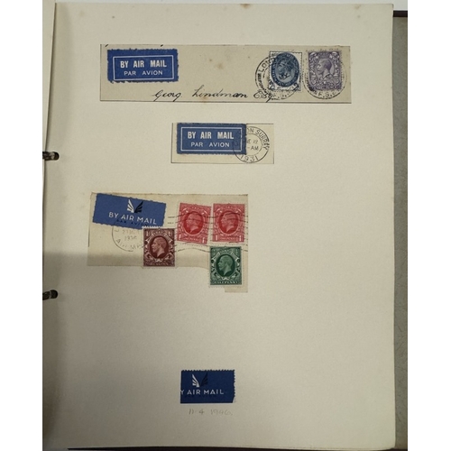 1200K - A collection of stamps & stamp albums including Penny Red letters