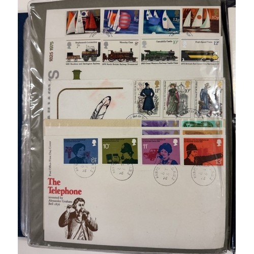 1200K - A collection of stamps & stamp albums including Penny Red letters