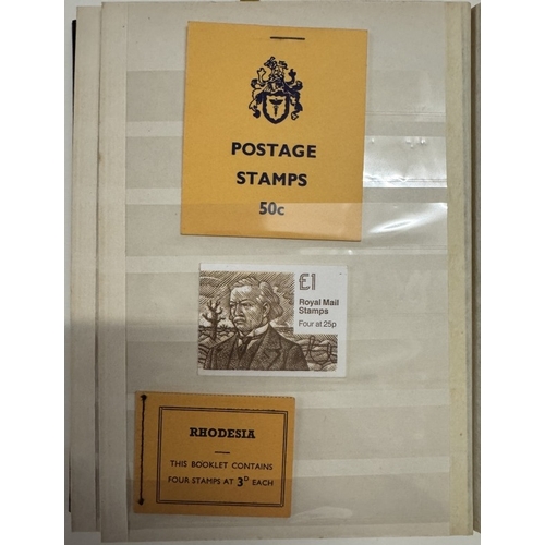 1200M - 6 albums of stamps including Jersey, Isle of Man, 1981 space achievements , booklets & world etc.