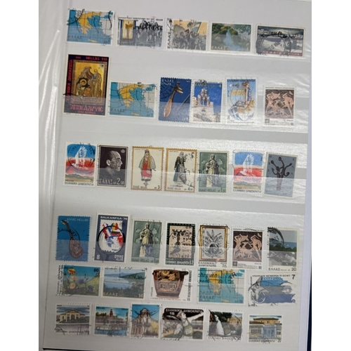 1200N - 5 stamp albums of world & German stamps