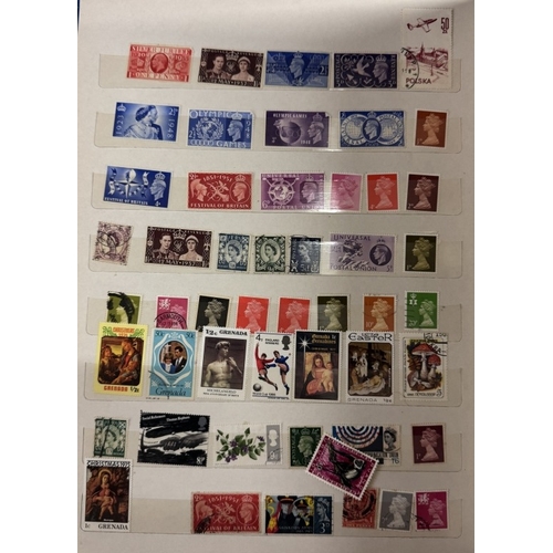 1200N - 5 stamp albums of world & German stamps