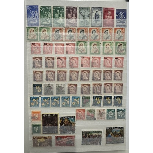 1210A - 4 albums of Commonwealth stamps including Victoria etc.